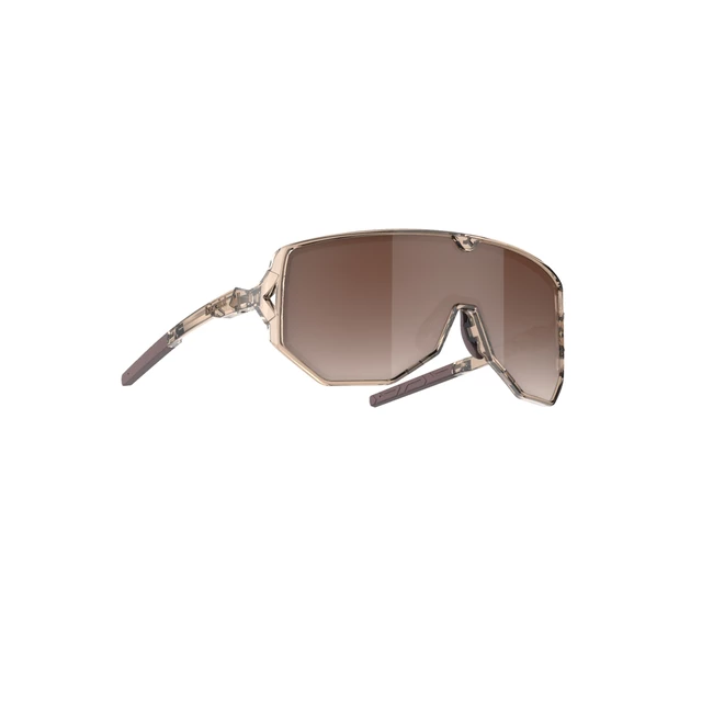 Sports Sunglasses Tripoint Reschen - Matt Black Smoke Cat.3 - Transparent Brown Gradient Brown Cat.2