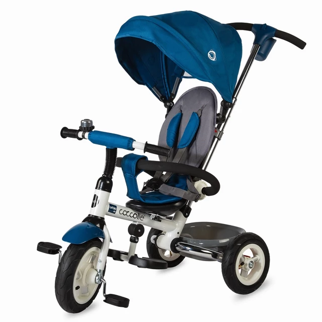 Three-Wheel Stroller/Tricycle with Tow Bar Coccolle Urbio Air - Red - Blue