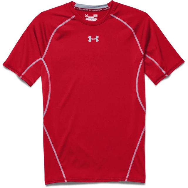 T-shirts Under Armour Hg Armour Comp Ss Red