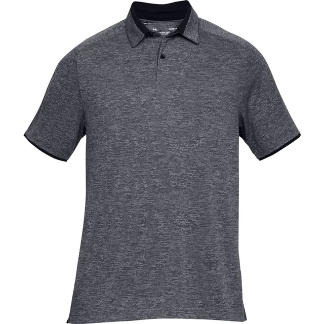 Men’s Polo Shirt Under Armour Tour Tips - Pitch Gray - Black