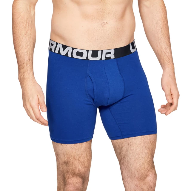 Férfi boxeralsó Under Armour Charged Cotton 6in 3 Pack - Royal