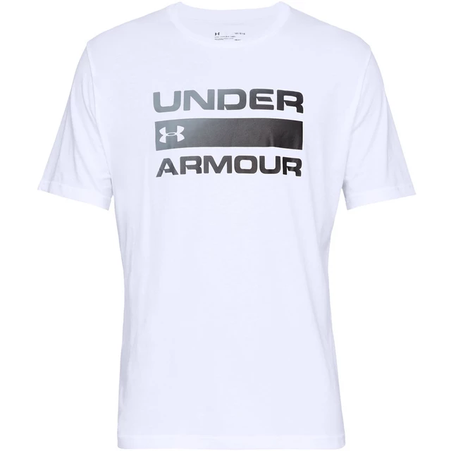 Pánske tričko Under Armour Team Issue Wordmark SS - White