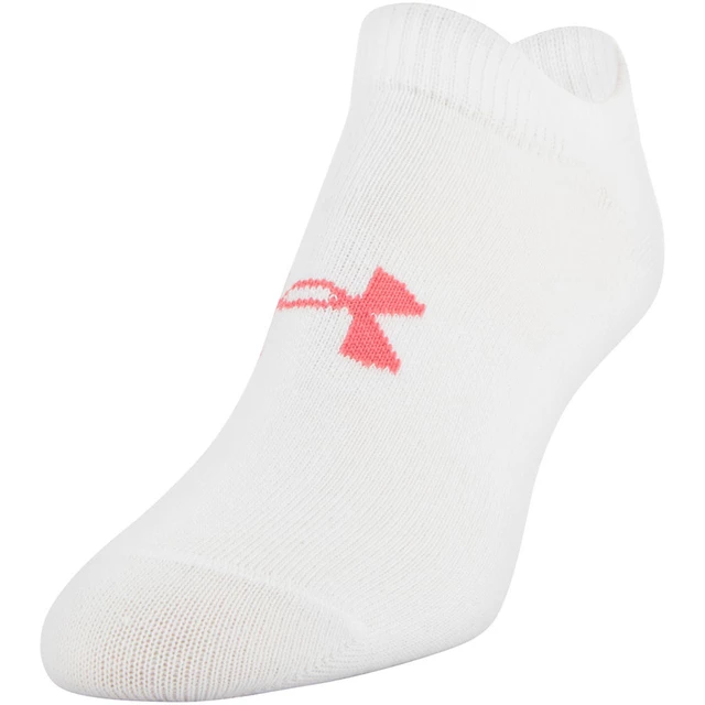Women’s No-Show Socks Under Armour Essential – 6-Pack - Pink Quartz