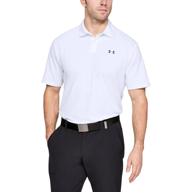Men’s Polo Shirt Under Armour Performance 2.0 - Teal Rush - White