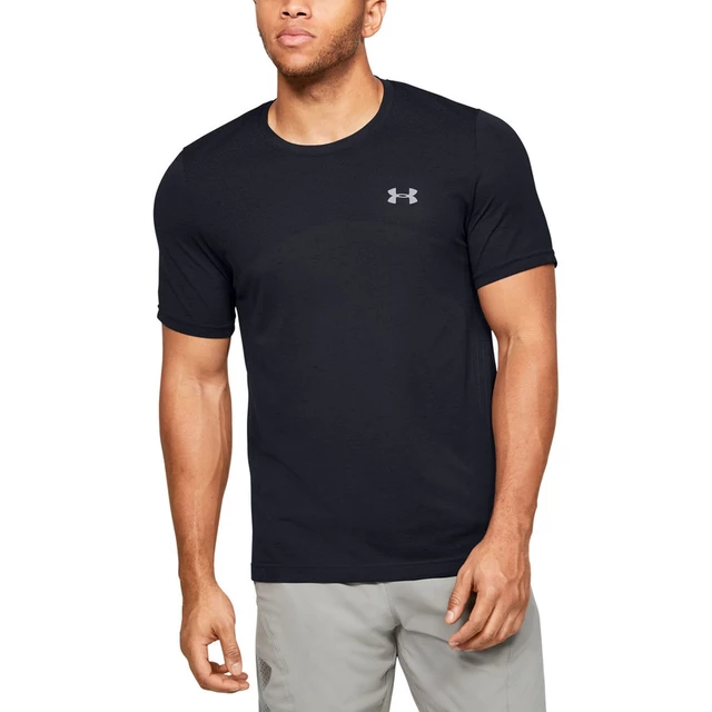 Men’s T-Shirt Under Armour Seamless SS - Black - Black