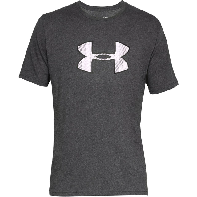 Men’s T-Shirt Under Armour Big Logo SS - Charcoal Medium Heather