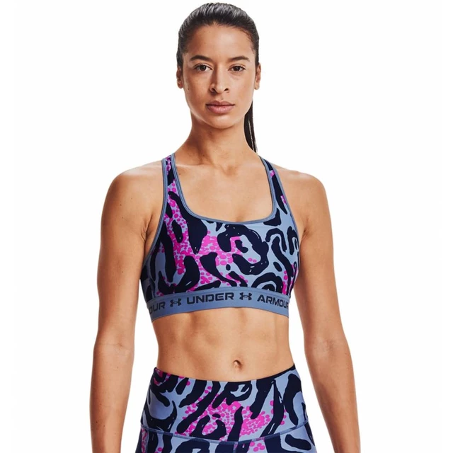 Sports Bra Under Armour Crossback Mid Print - inSPORTline