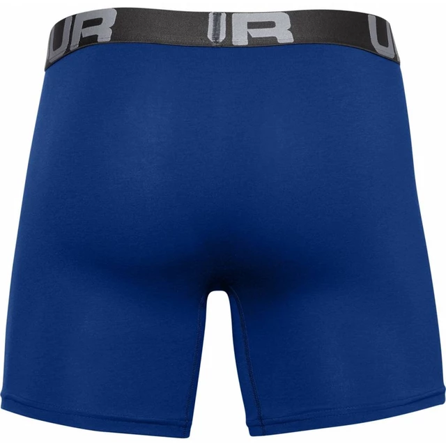 Men’s Boxer Jocks Under Armour Charged Cotton 6in – 3-Pack - Royal
