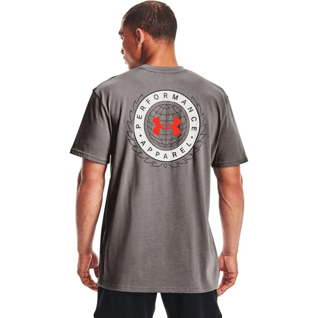 Men’s T-Shirt Under Armour Alma Mater Crest HW SS