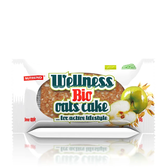 Nutrend Bio Wellness Oats Cake Riegel, 50g