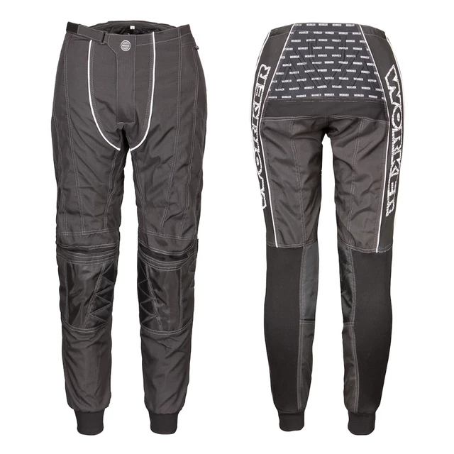 Motocross pants WORKER Razzor Senior - Black