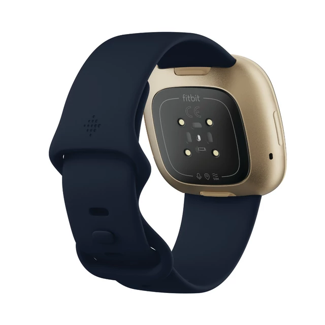 Chytré hodinky Fitbit Versa 3 Midnight/Soft Gold Aluminum - inSPORTline