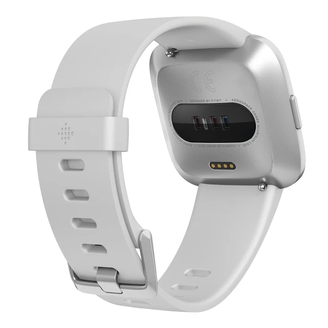 Fitbit Versa Lite White/Silver Aluminum Kluge Uhr