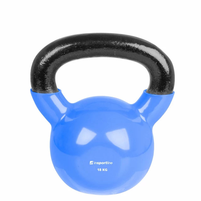 Zestaw hantli winylowych inSPORTline Kettlebell 2-26 kg