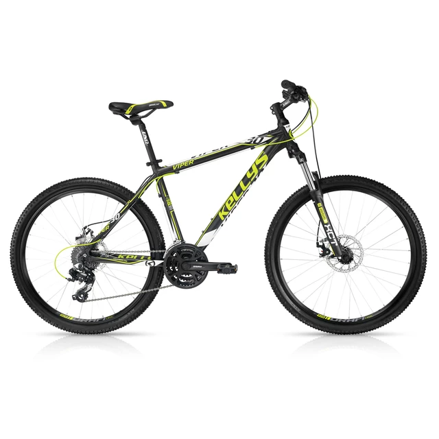 Horský bicykel KELLYS VIPER 30 Black Lime 26" - model 2016 - inSPORTline