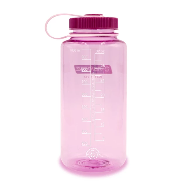 Butelka na wodę bidon NALGENE Wide Mouth Sustain 1l - Flaming Różowy