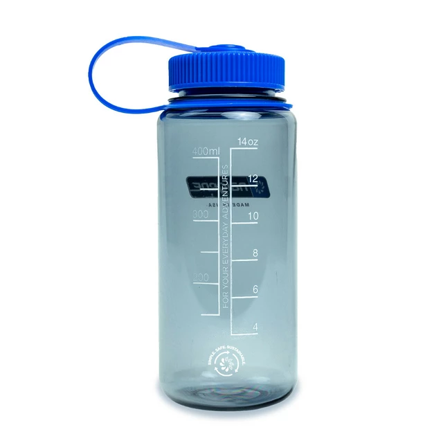 Outdoor Water Bottle NALGENE Wide Mouth Sustain 500 ml - Aubergine