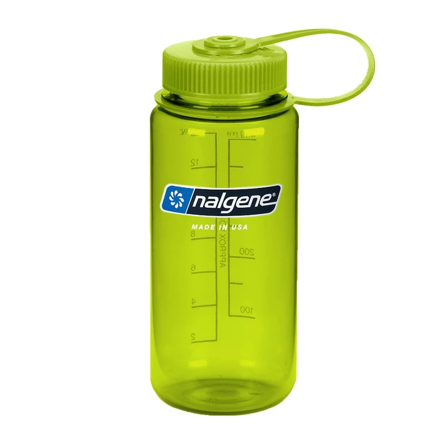 Butelka na wodę bidon NALGENE Wide Mouth Sustain 500 ml - Dżinsowy - Wiosenna zieleń 16 WM