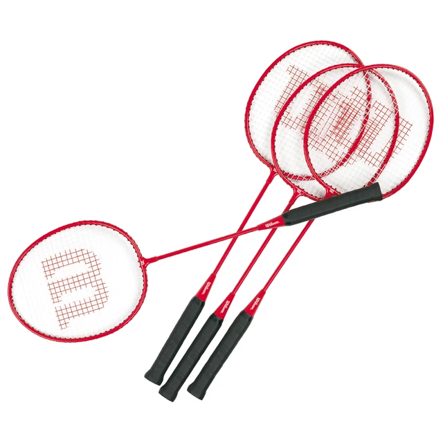 Súprava na badminton Wilson Tour Set - 4 rakety
