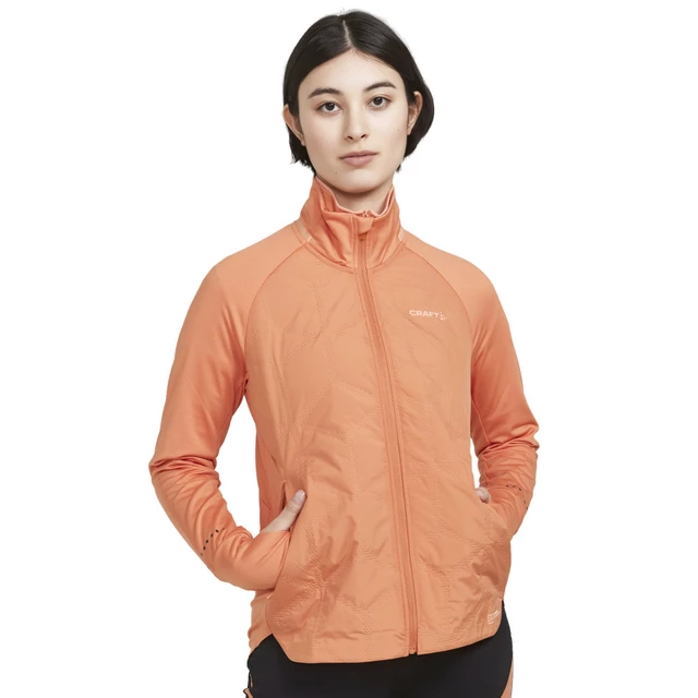 Women’s Running Jacket CRAFT ADV SubZ 2 W - Black - Orange