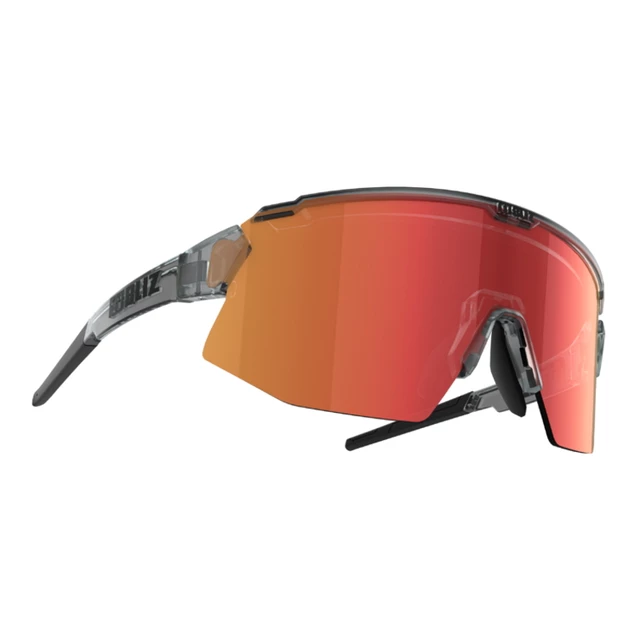 Sports Sunglasses Bliz Breeze 2023 - Transparent Dark Grey Brown - Transparent Dark Grey Brown