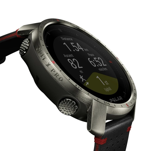 Outdoorové hodinky Polar Grit X Pro Titan