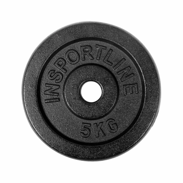 Single-Handed Plate-Loaded Dumbbell Set inSPORTline Castblack 2 x 20 kg