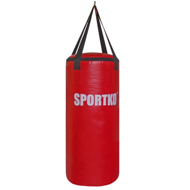 Children’s Punching Bag SportKO MP6 29x75cm - Red - Red