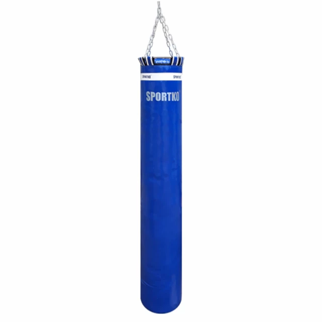 Boxovacie vrece SportKO MP03 30x180cm / 65kg - červená - modrá