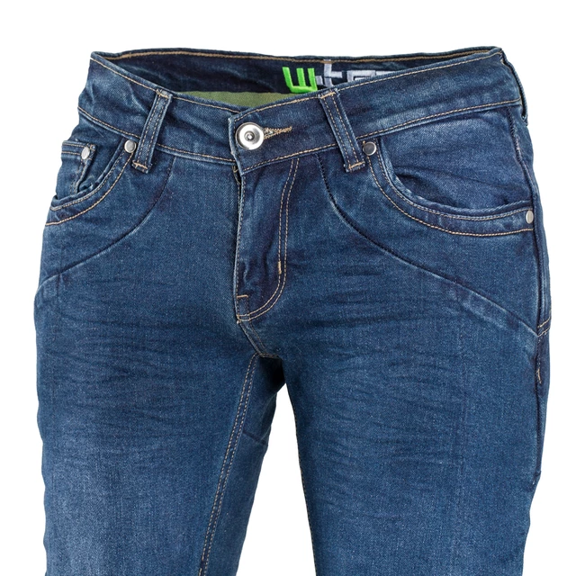 Damskie jeansowe spodnie motocyklowe W-TEC Kavec