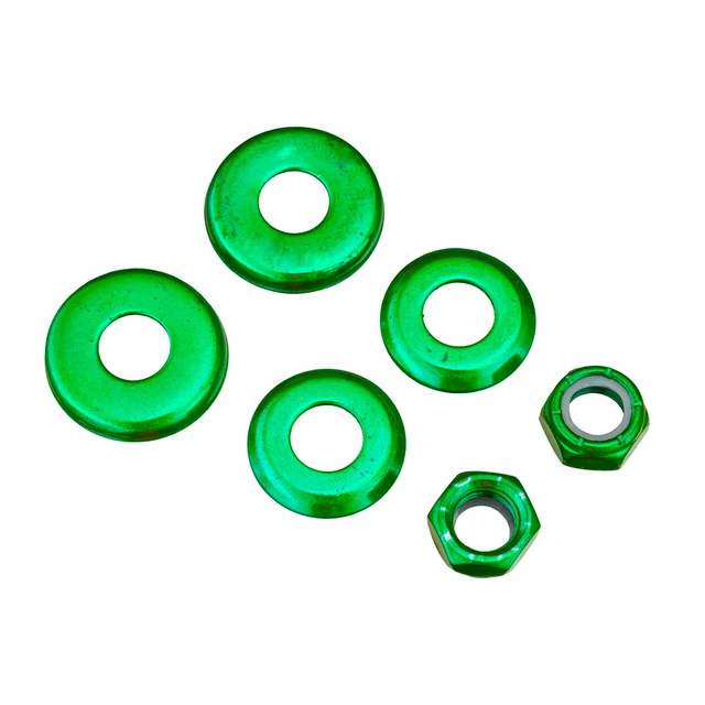 Bushing podložky - fialová - zelená