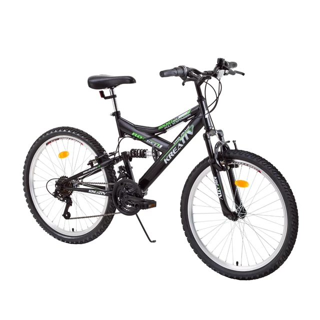 MTB bike DHS Kreativ 2641 26" - model 2015 - Black-Green