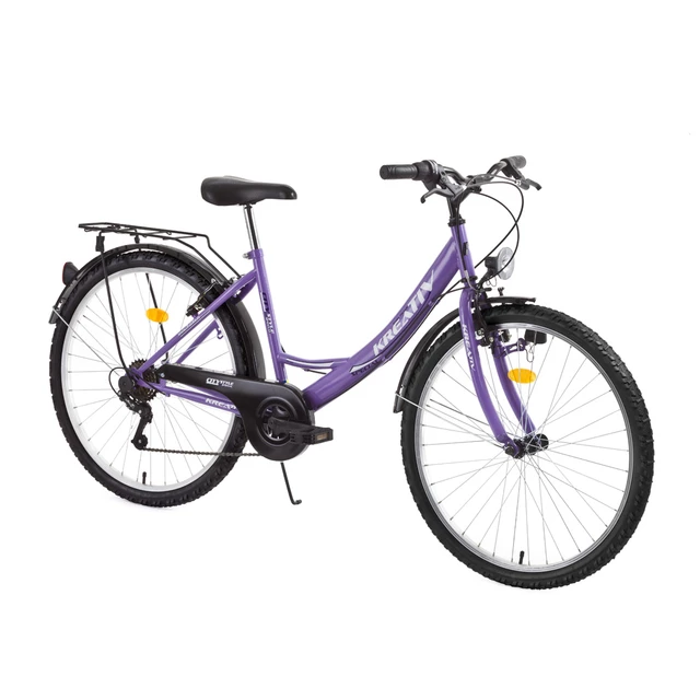 Lady´s treking bike DHS Kreativ 2614 26" - model 2015 - Purple