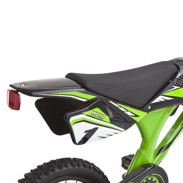 Das Kinder-Fahrrad KAWASAKI Moto 16" - das Modell 2014 - grün