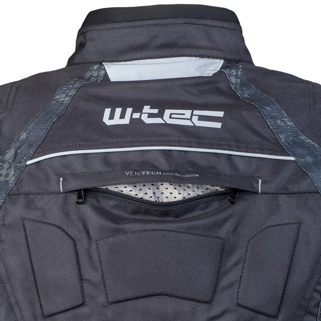 Férfi motoros kabát W-TEC Kamicer - fekete-piros