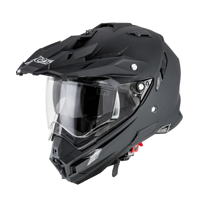 Alltop AP-8851 Motocross Helmet - Matte Black