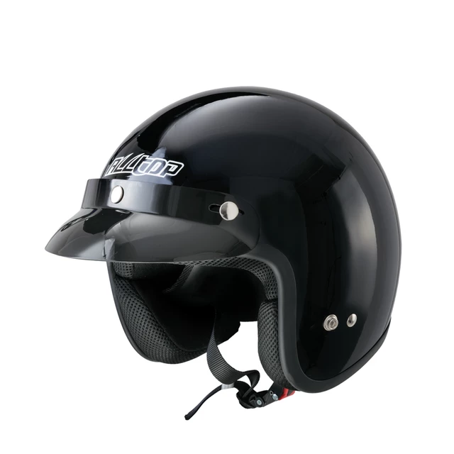 Alltop AP-75 Motorcycle Helmet - Black