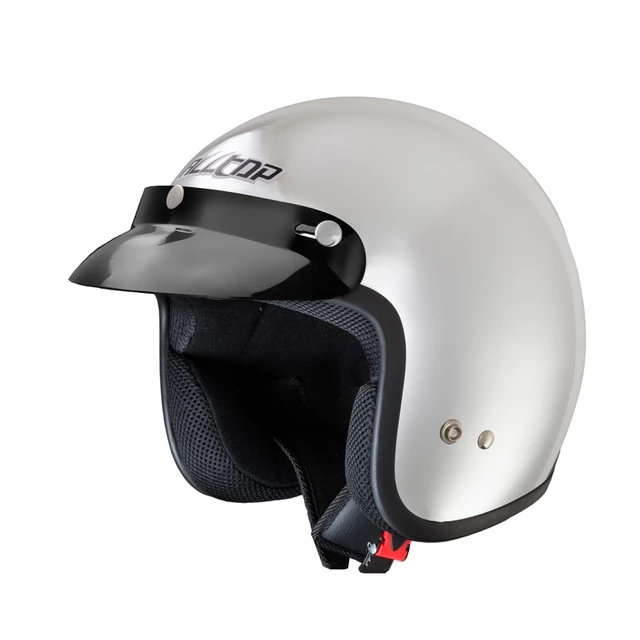 Alltop AP-75 Motorcycle Helmet - Chrome