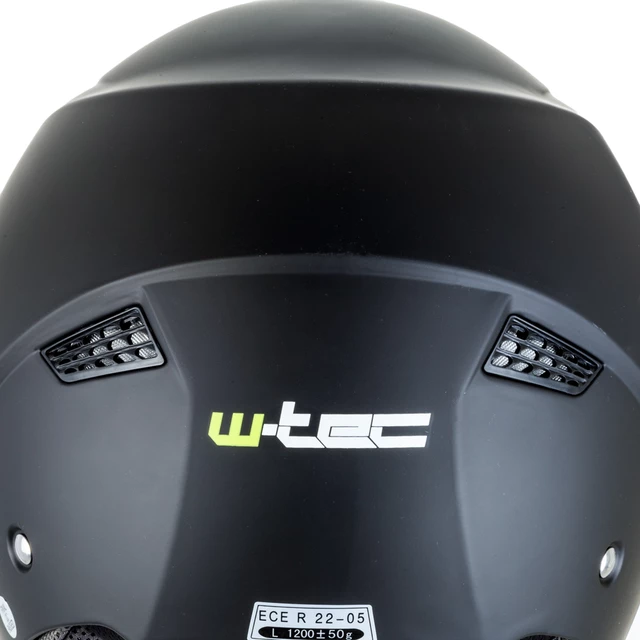 Moto helma W-TEC Nankko - 2.jakost - černá lesk