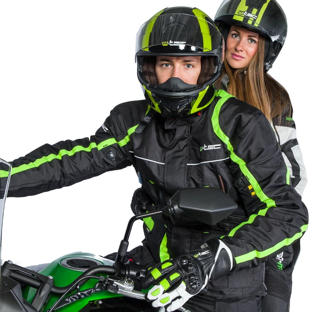 Klappbarer Motorradhelm W-TEC V270 - mattschwarz