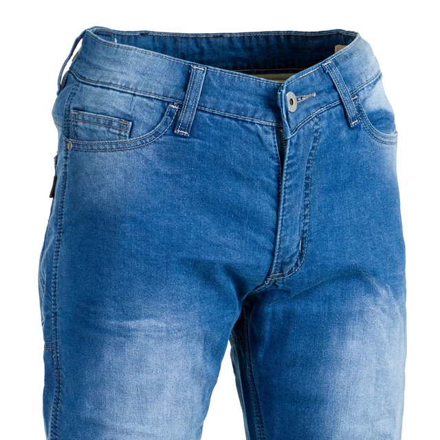 Męskie jeansowe spodnie motocyklowe W-TEC Davosh - Niebieski