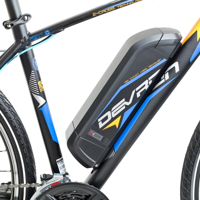 Crossowy rower elektryczny Devron 28161 28" z zapasowym akumulatorem 14,5 Ah - model 2017