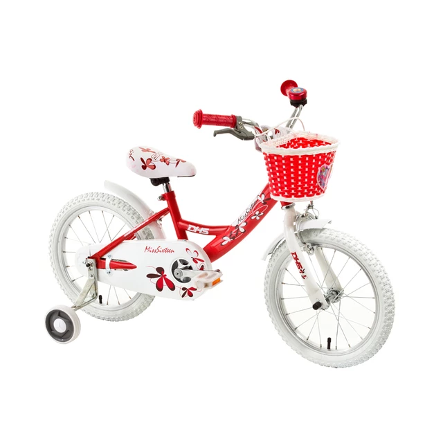 Detský bicykel DHS Miss Sixteen 1604 16" - model 2015 - červená