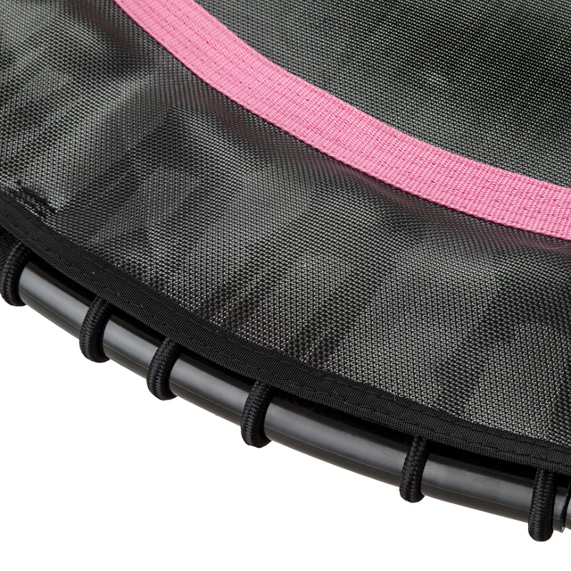 Spring-Free Jumping Fitness Trampoline with Handlebar inSPORTline Cordy 114 cm