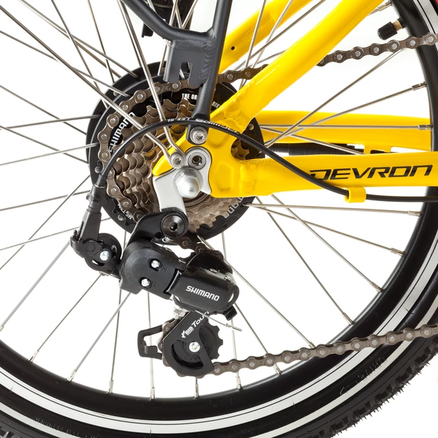 Összecsukható elektromos kerékpár Devron 20122 20" - modell 2017