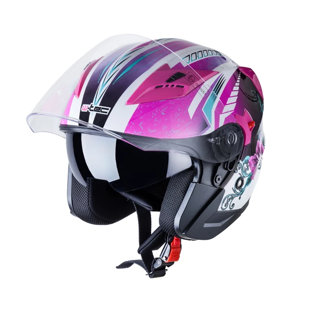 Motorcycle Helmet W-TEC YM-627 - Lila