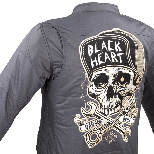 Moška moto jakna W-TEC Black Heart Garage Built Jacket