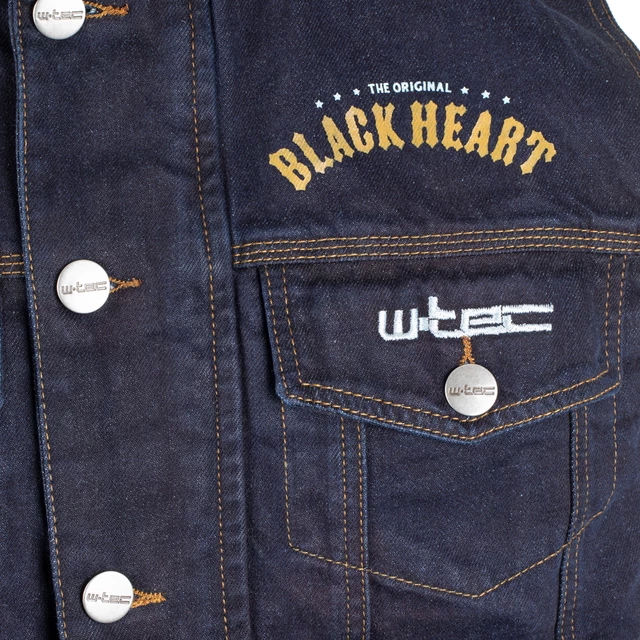 Motorcycle Vest W-TEC Black Heart Rideman
