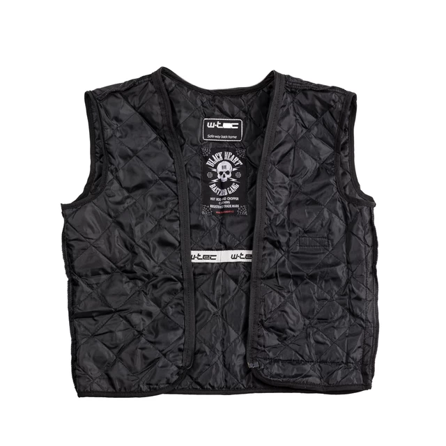 Women’s Leather Motorcycle Jacket W-TEC Black Heart Raptura - Black