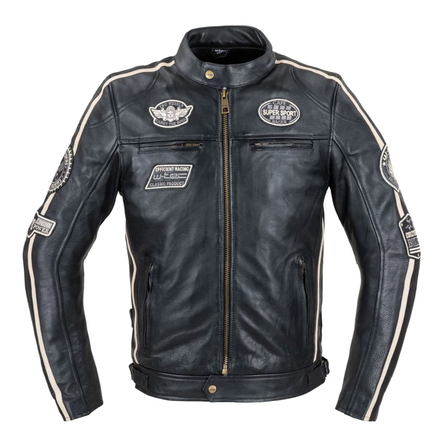 Men's Leather Jacket W-TEC Makso - inSPORTline